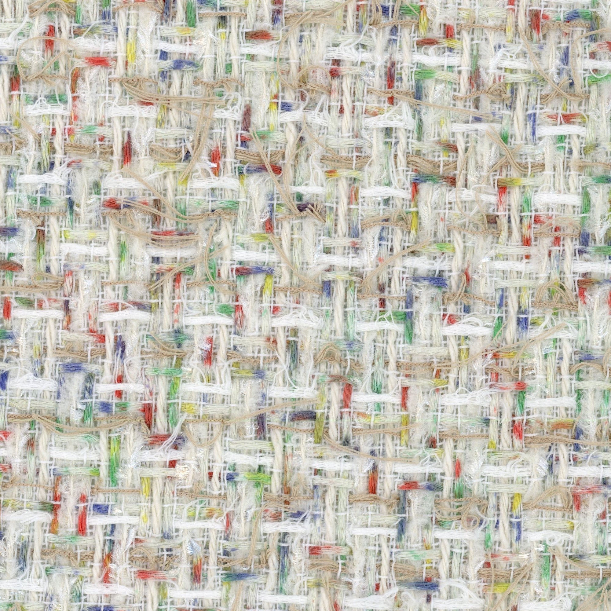 Hooded zip-up jacket in bouclé wool blend, bonbon white