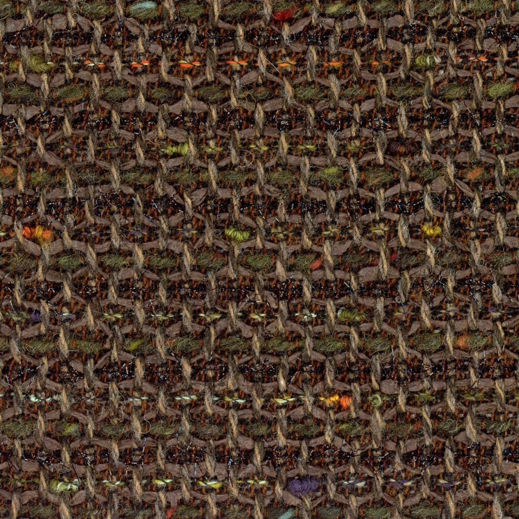 Hooded zip-up jacket in bouclé wool blend, honeycomb