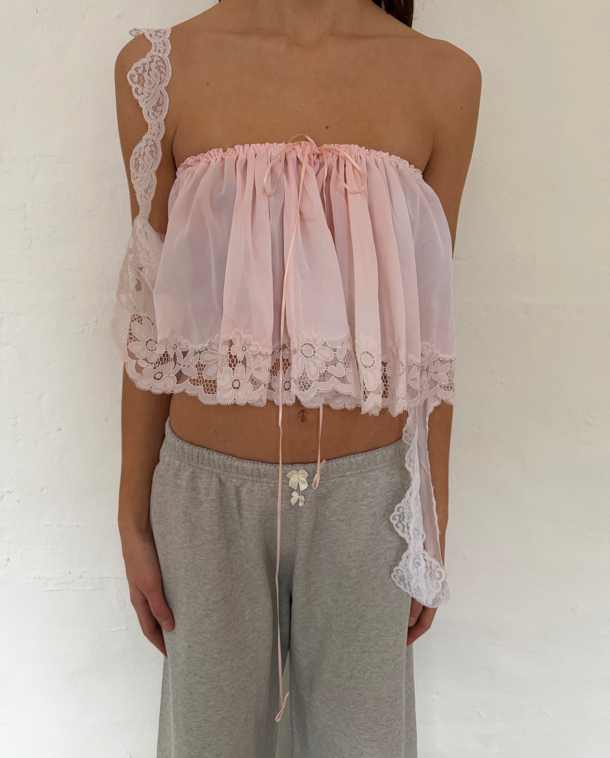 Nightgown 3-in-1 Piece in Polyester, Pink